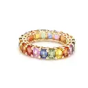 Havanna Rainbow Sapphire Ring (Thin)
