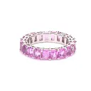 Pink Sapphire Octagon Prong Set Ring
